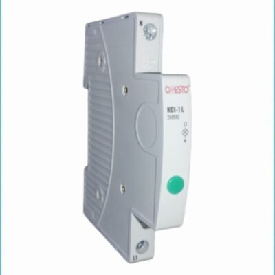 ONESTO 9mm GREEN LED Indicator DIN Rail 240V AC