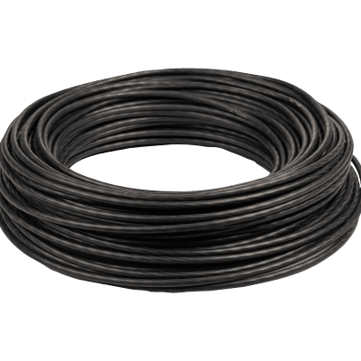 10mm PVC GP Wire Black