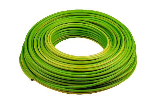 16mm PVC House Wire Green Yellow AC