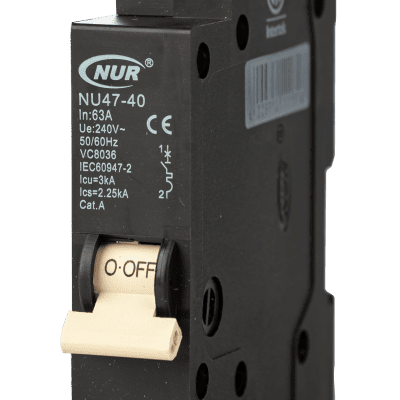 63A Mini Circuit Breaker 1 Pole AC