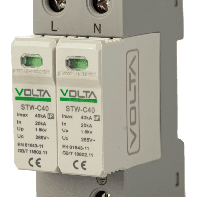 Surge protection AC 2 Pole